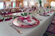 Saal Hochzeitsfeier